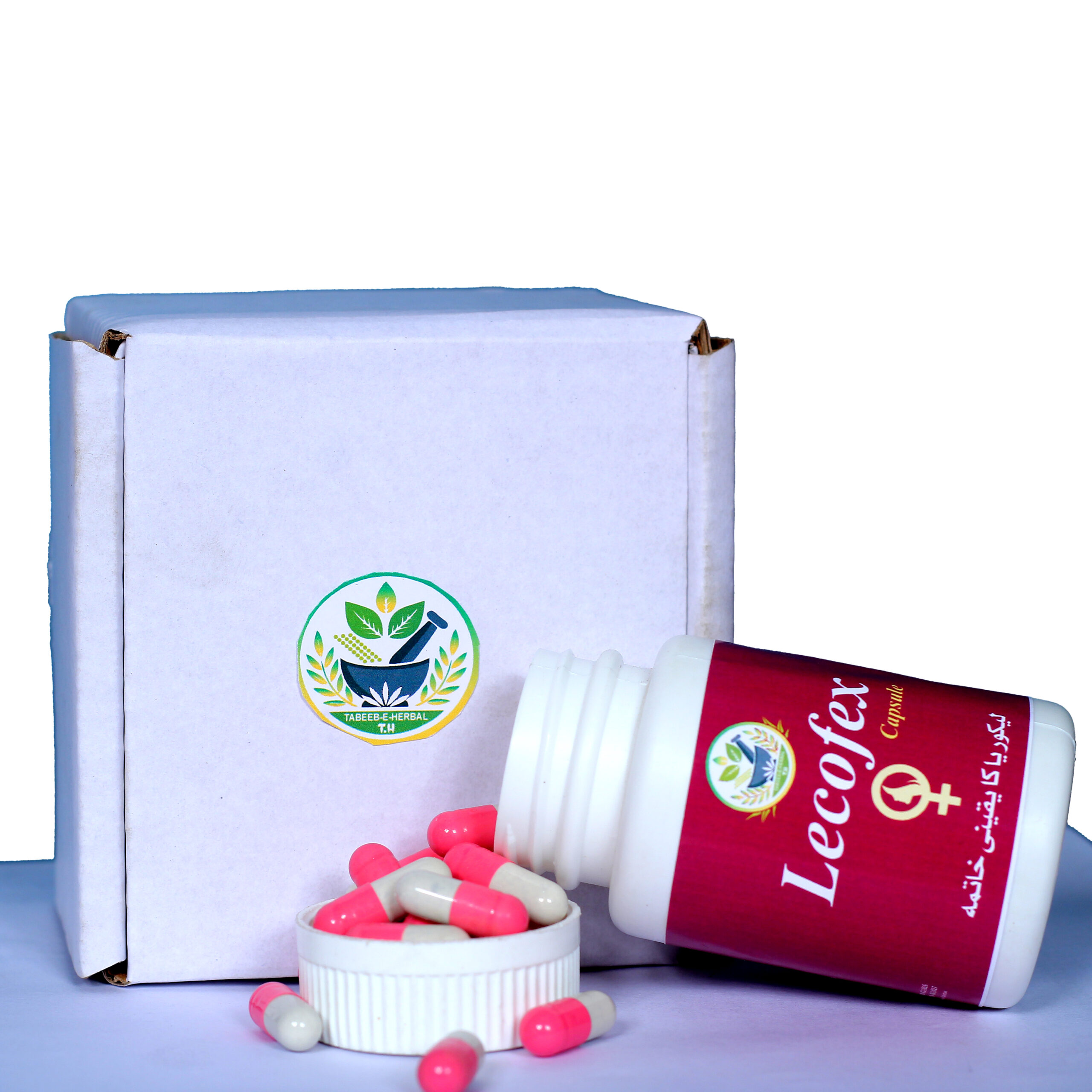 Tabeeb-e-Herbal Lecofex Capsules for Leucorrhoea - Image 3